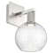 Access Lighting Port Nine Burgundy, Burgundy LED Wall Sconce, Brushed Steel Finish, Seeded Glass 63145LEDD-BS/SDG - alternate 6